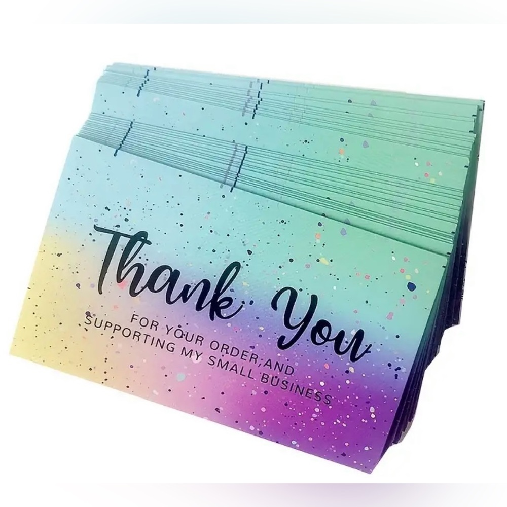 NWT - 660 Piece Sellers Bundle of Thank You Cards, Stickers and Poly Mailers - Picture 9 of 10